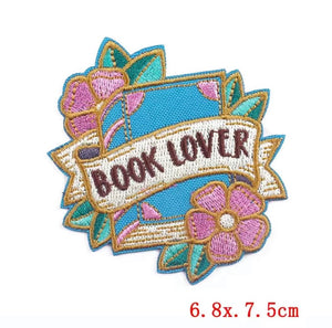 Iron-On Patch | Book Lover