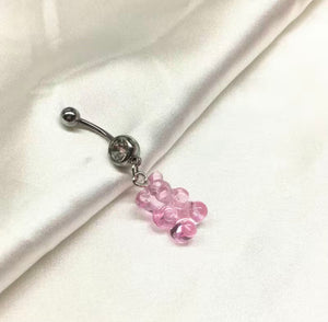 Body Jewelry | Navel Ring | Pink Gummy Bear