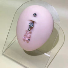 Load image into Gallery viewer, Body Jewelry | Navel Ring | Pink Gummy Bear

