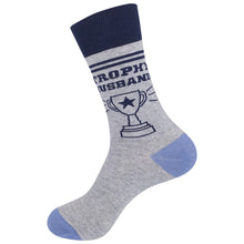 Load image into Gallery viewer, Trophy Husband | Funny Gift Socks
