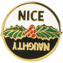 Load image into Gallery viewer, Enamel Pin | Nice/Naughty
