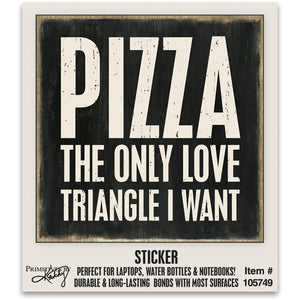 Vinyl Sticker | Love Triangle