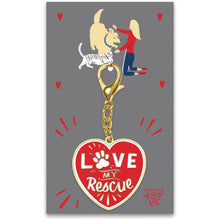 Load image into Gallery viewer, Love My Rescue Keychain
