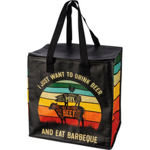 Load image into Gallery viewer, Insulated Tote | BBQ Tote Bag
