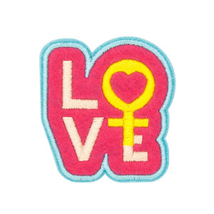 Love Patch | Iron On Female Positivity Patches