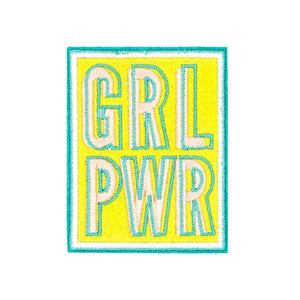 GRL PWR Patch | Iron On Female Positivity Patches