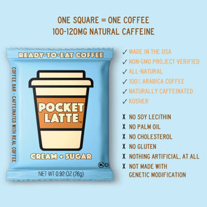 Pocket Latte - Cream & Sugar - Coffee Bar