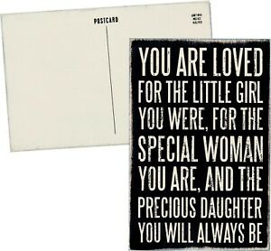 Postcard | Daughter Tribute | Wooden Postcard