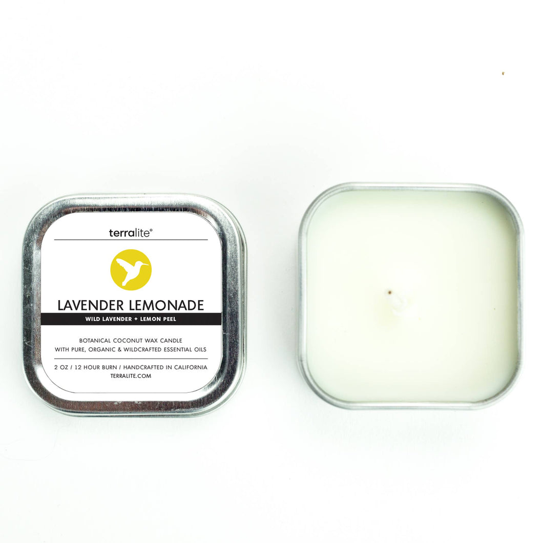 Lavender Lemonade - Essential Oil Candle Mini Tin