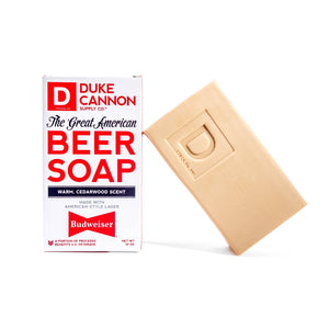 The Great American Budweiser Beer Soap | Duke Cannon