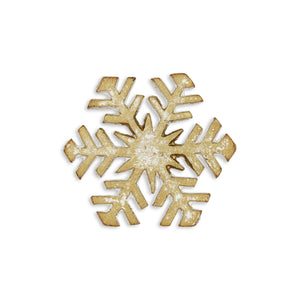 Cast Iron Snowflake Trivet | Metal Snowflake Table Decor