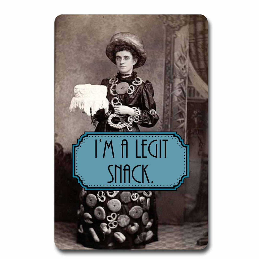 Postcard | I'm A Legit Snack
