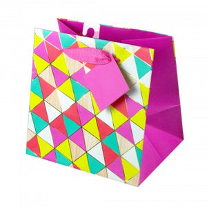 Bright Geometric Gift Bag - Small