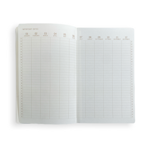 Velvet Covered Planner “Son of a Biscuit” - Tall Notebook