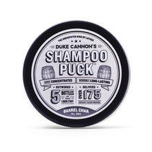 Load image into Gallery viewer, Duke Cannon | Shampoo Puck | Barrel Char
