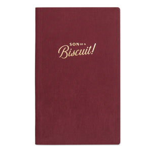 Velvet Covered Planner “Son of a Biscuit” - Tall Notebook