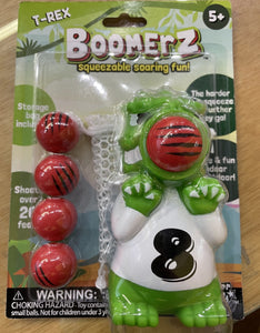 Boomerz Squeeze Sensory Toy - T-Rex