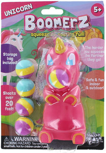 Boomerz Squeeze Sensory Toy - Unicorn