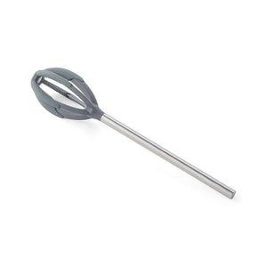 Better Batter Tool - Silicone Whisk With Scraper - Rubber Scraper Whisk