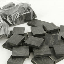 Load image into Gallery viewer, Ledgie Blank Black Letter Tile| Black Blank Scrabble Tile | Custom Wood Letter Board Tiles
