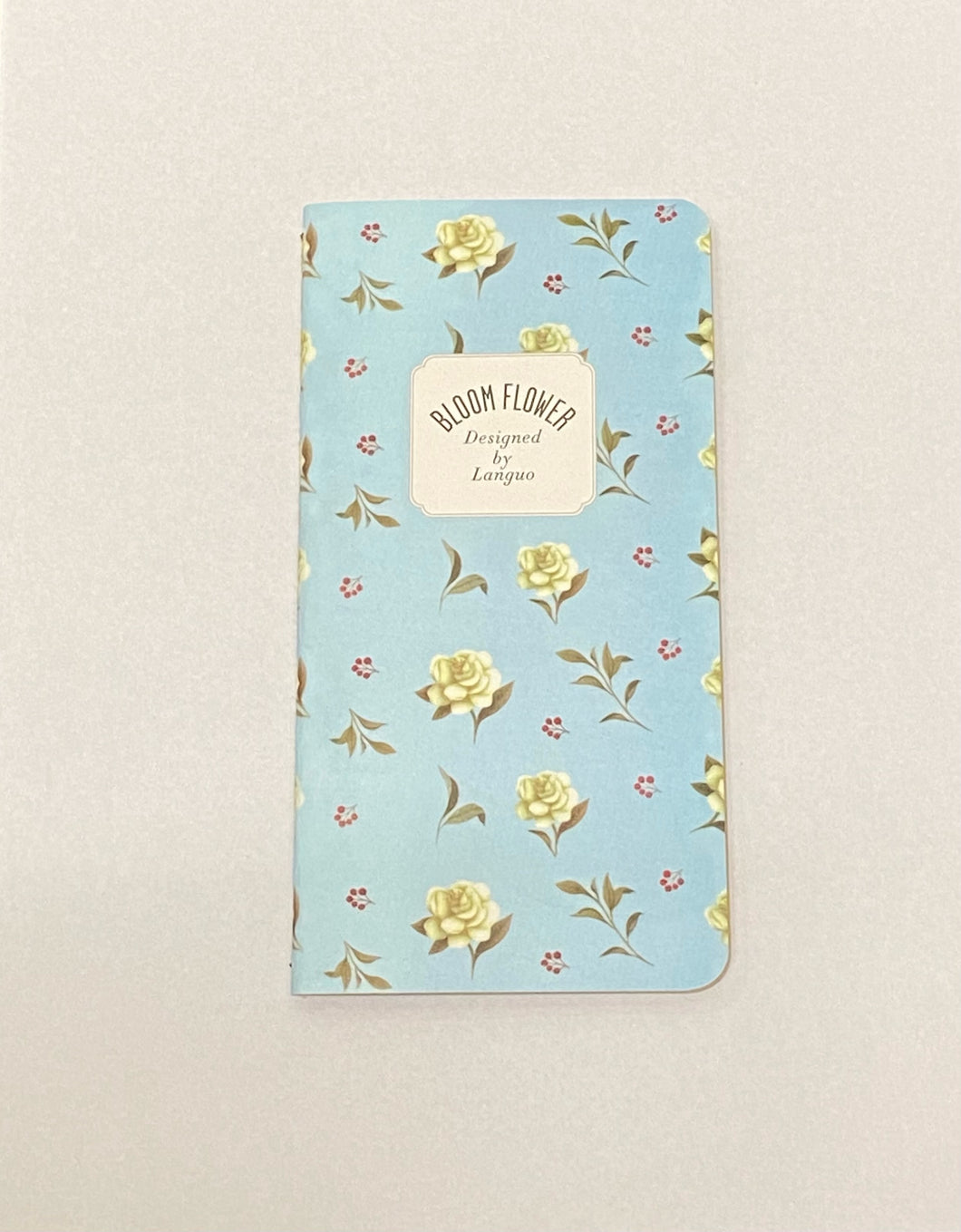 Notebook | Bloom Flower | Pastel Rose