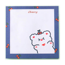 Load image into Gallery viewer, Kawaii Sticky Notes | Blue Bear | Assorted
