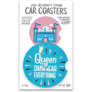 Funny Car Coasters - Set of 2