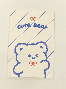 Kawaii Notebook | Bear Series | Assorted