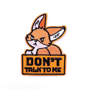 Iron-On Patch | Don't Talk To Me
