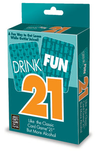 Card Game | Drink Fun 21| Blackjack Style Drinking Card Game for Adults