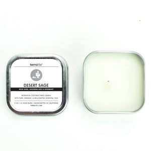 Desert Sage - Essential Oil Candle Mini Tin