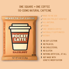 Load image into Gallery viewer, Pocket Latte - Hazelnut - Coffee Bar
