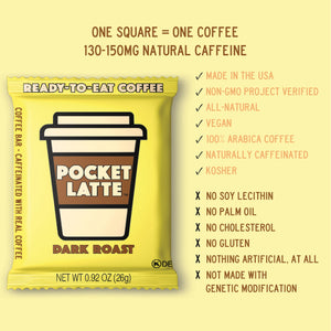 Pocket Latte - Dark Roast - Coffee Bar