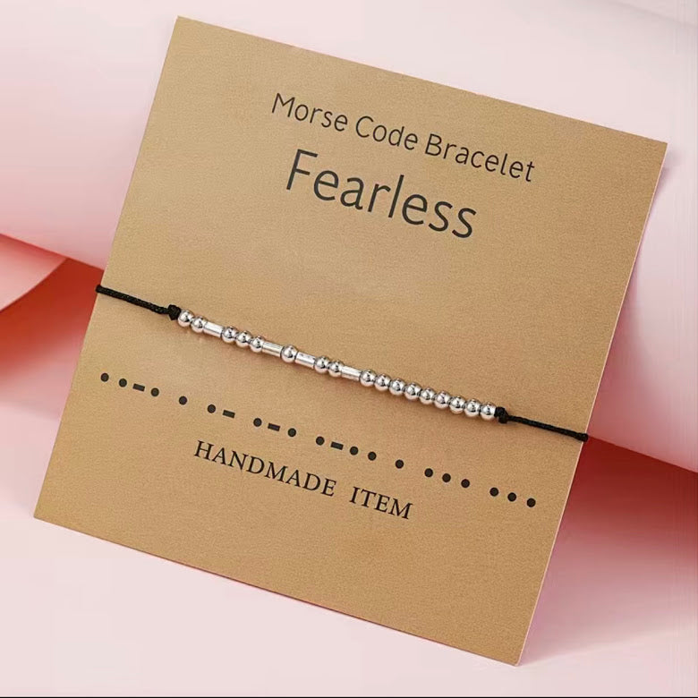 Bracelet | Morse Code | Fearless