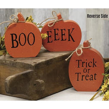 Load image into Gallery viewer, Reversible Pumpkin Chunky Sitters
