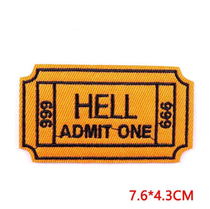 Iron-On Patch | Ticket to Hell