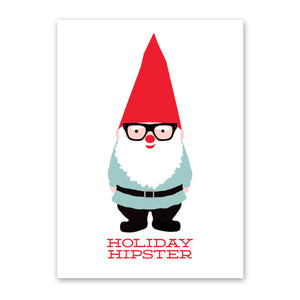 Hipster Holiday Greeting Card