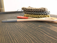 Load image into Gallery viewer, Crochet Rope Potholder or Trivet
