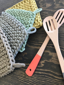 Crochet Rope Potholder or Trivet