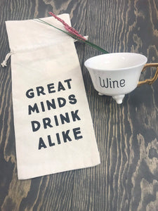 Funny Wine Gift Bag - Cotton