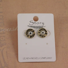 Load image into Gallery viewer, Shotgun Shell Studded Earrings
