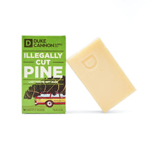 Load image into Gallery viewer, Duke Cannon | Mischief and Shenanigans | Illegally Cut Pine Bar Soap
