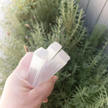Load image into Gallery viewer, Selenite Cleansing Crystal Sticks | Metaphysical Healing Crystal Wands
