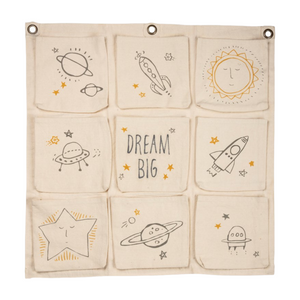 Dream Big Galaxy Hanging Storage Bag