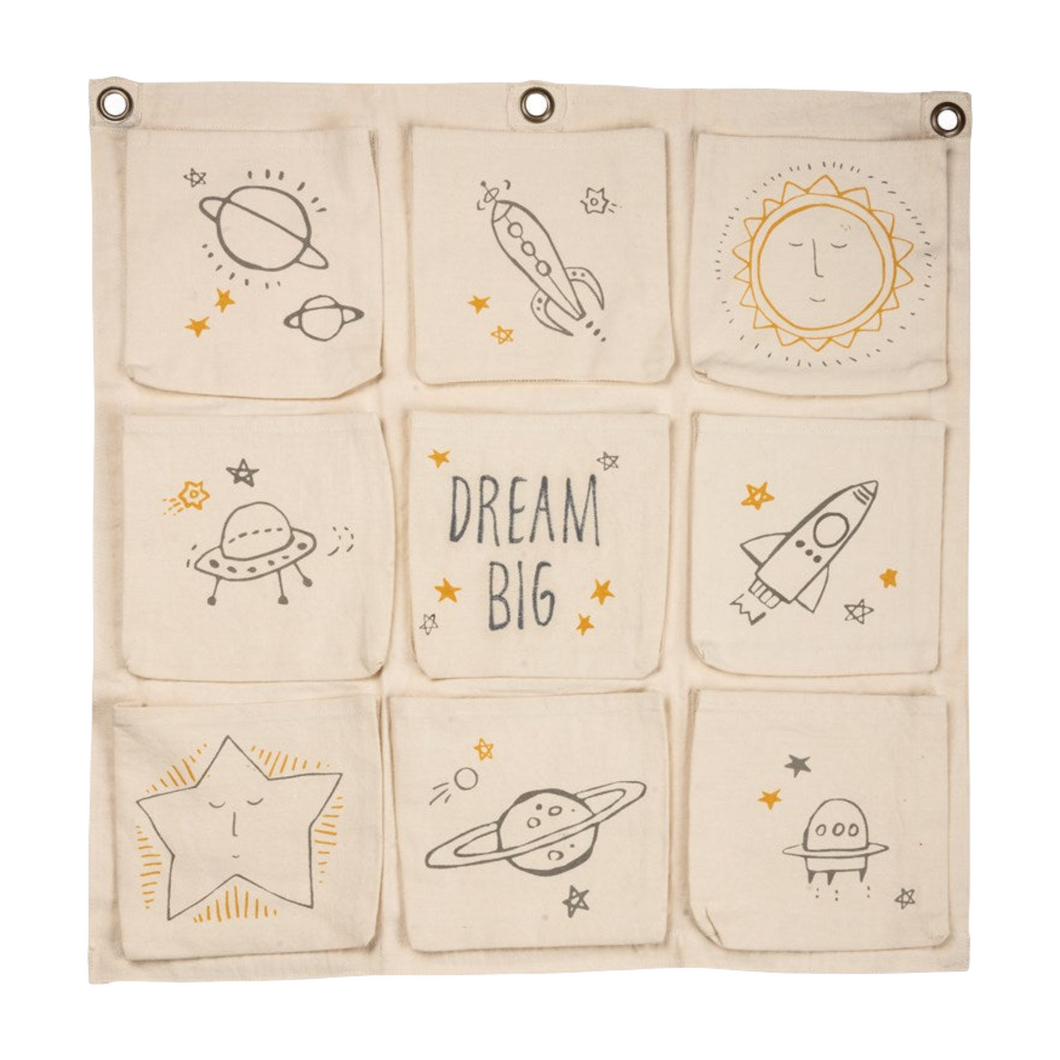 Dream Big Galaxy Hanging Storage Bag