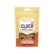 Load image into Gallery viewer, Cluck Kitty Kitty Cat Treat Chicken With Catnip | Chicken Flavored Cat Treats
