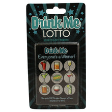 Load image into Gallery viewer, Card Game | Drink Me Lotto |  Scratch off Drinking Lotto Game
