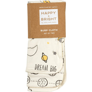 Dream Big Burp Cloth Gift Set
