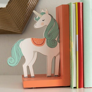 Whimsical Unicorn Bookends