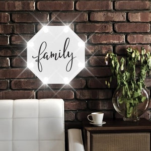 Family LED marquee sign